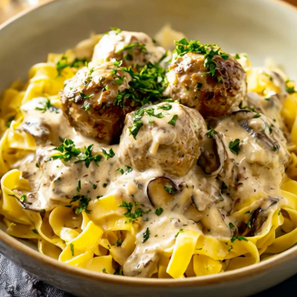 Meatball Stroganoff
